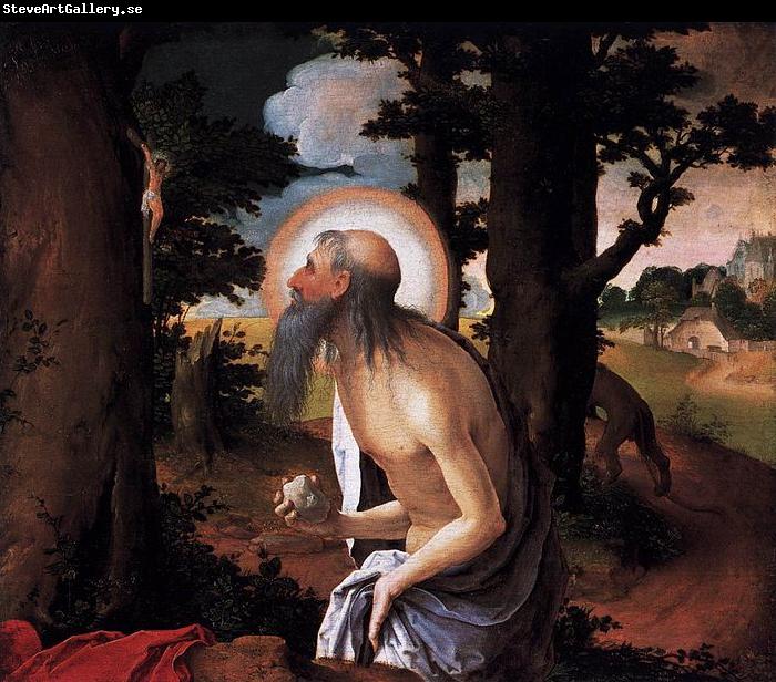 Lucas van Leyden St Jerome Penitent